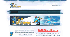 Desktop Screenshot of northsjuniors.com.au